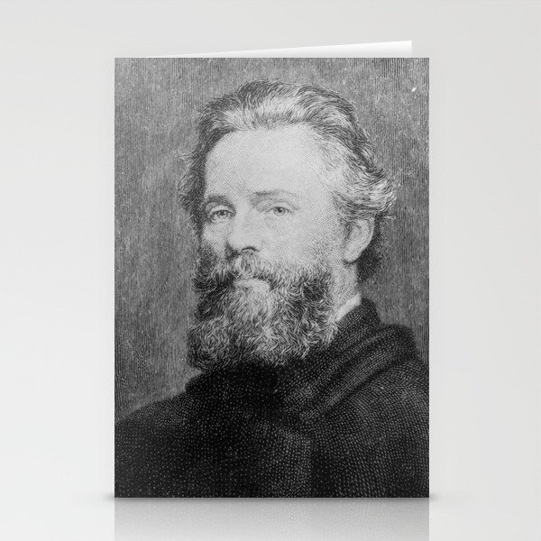Joseph Oriel Eaton -portrait of Herman Melville Stationery Cards