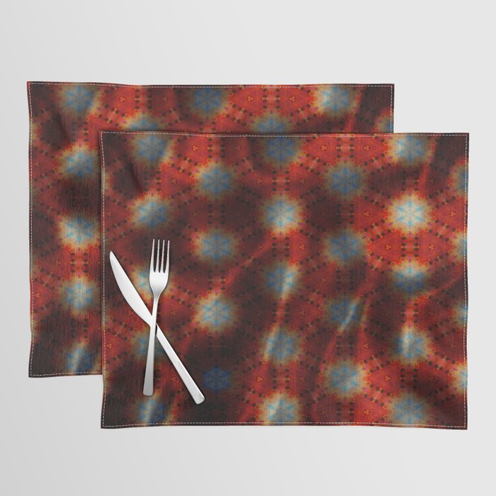 Red Flowers Placemat