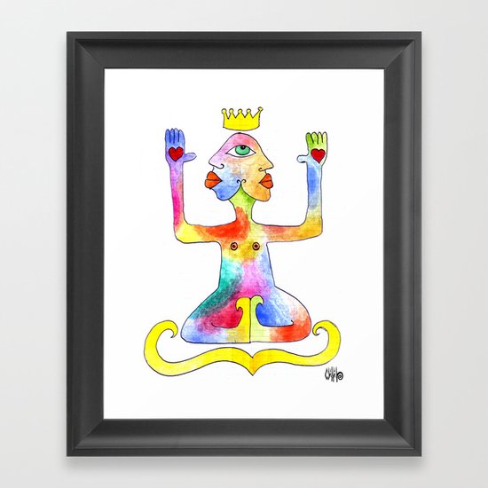 TIGNA REALE Framed Art Print