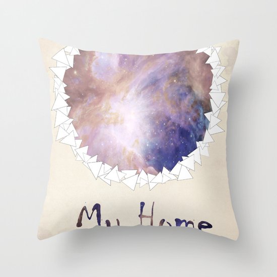 MY HOME Throw Pillow
