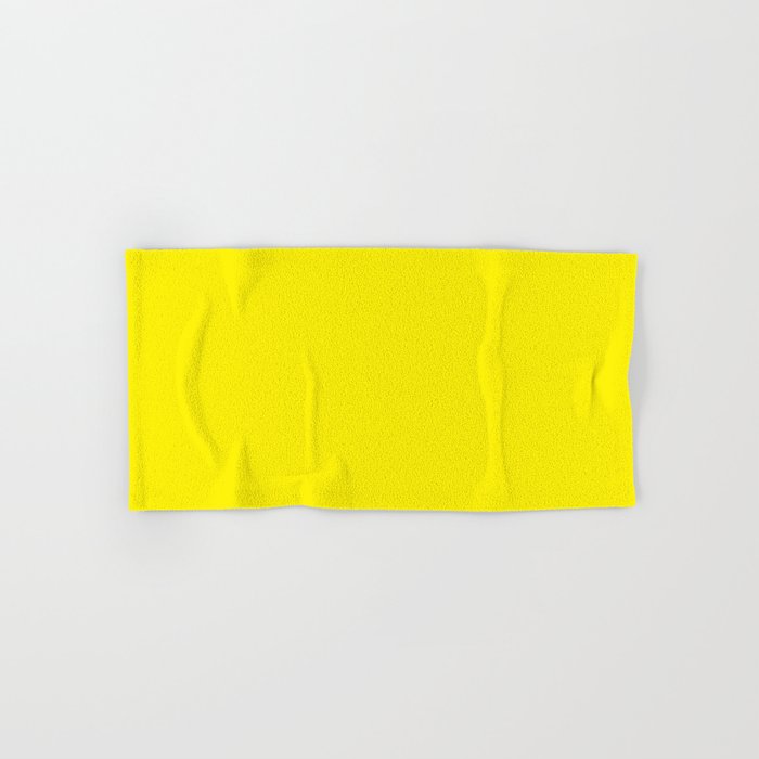 Bright yellow on sale hand towels
