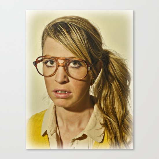 i.am.nerd. :: lizzy c. Canvas Print