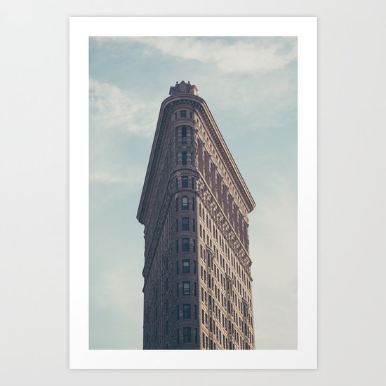 Flat Flat Iron - NYC Art Print