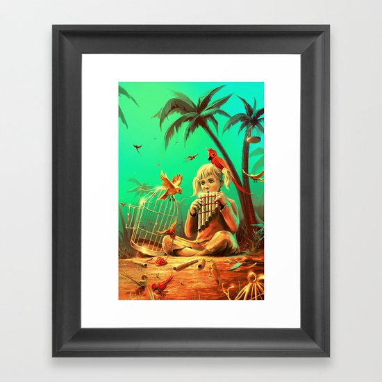 Set Them Free Framed Art Print