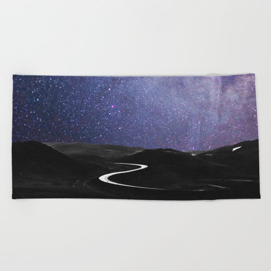 Take Me to The Stars #society6 #decor #buyart Beach Towel