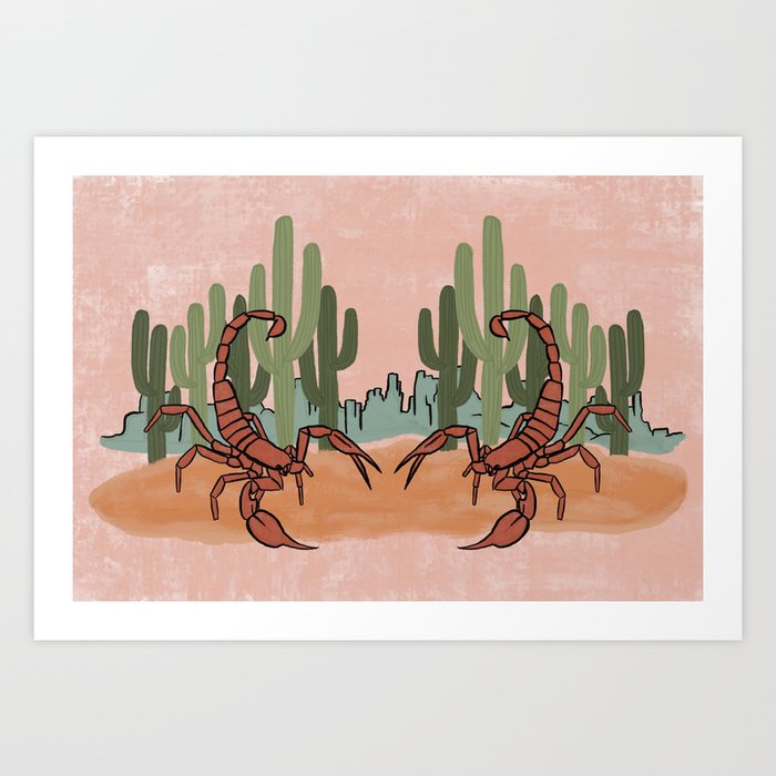 Scorpion Art Print