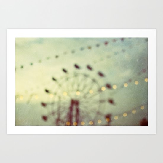 summer nights Art Print