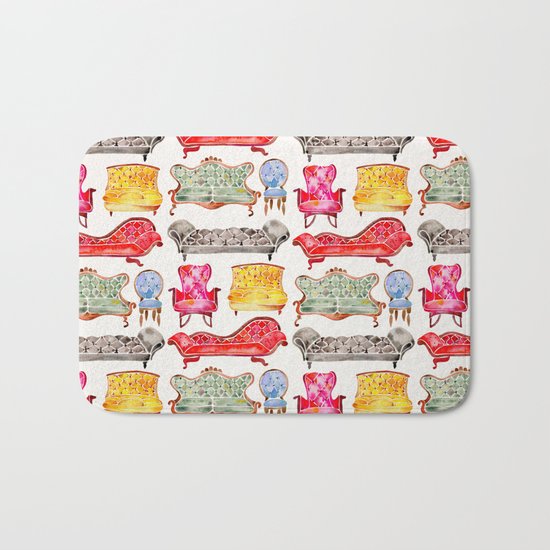 Victorian Lounge – Rainbow Palette Bath Mat