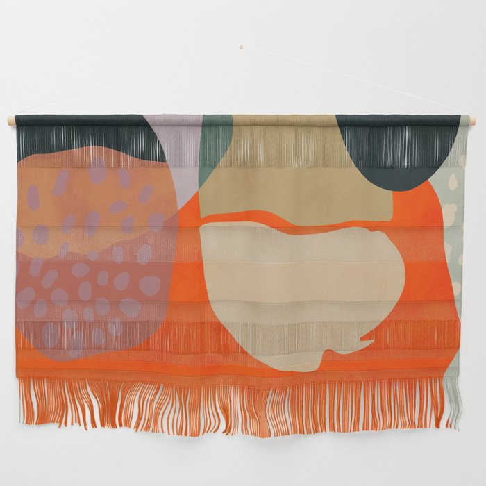 shapes abstract study Wall Hanging