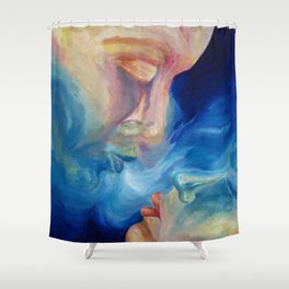need to breathe Shower Curtain