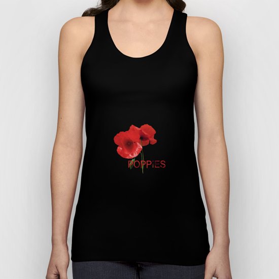 FLOWERS - Poppy reverie Unisex Tank Top
