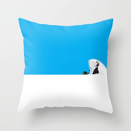 Jacques Laffite, Ligier JS5, 1976 Throw Pillow