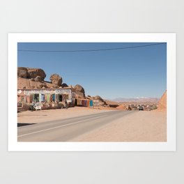 Valley of the Roses - Atlas Mountains, Morocco Art Print
