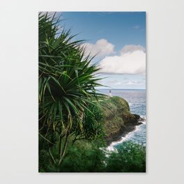 Kilauea Lighthouse Kauai Hawaii | Tropical Beach Nature Ocean Coastal Travel Photography Print Canvas Print