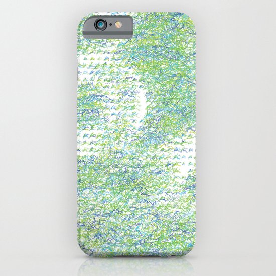 Peacock Feathers Doodle iPhone & iPod Case