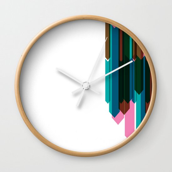 Arrow Collage Wall Clock