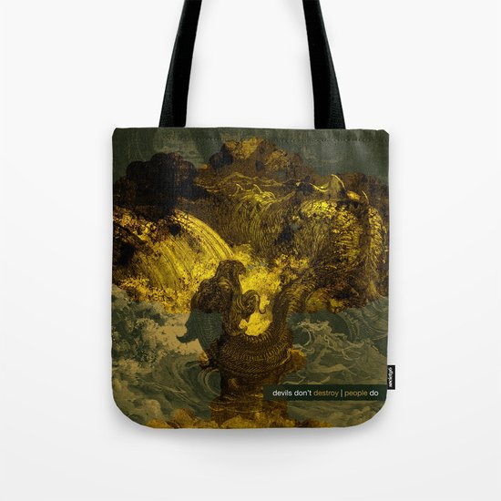 destroy Tote Bag