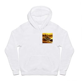 Tiger and Sunset Hoody