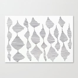 Shapes of lines Canvas Print
