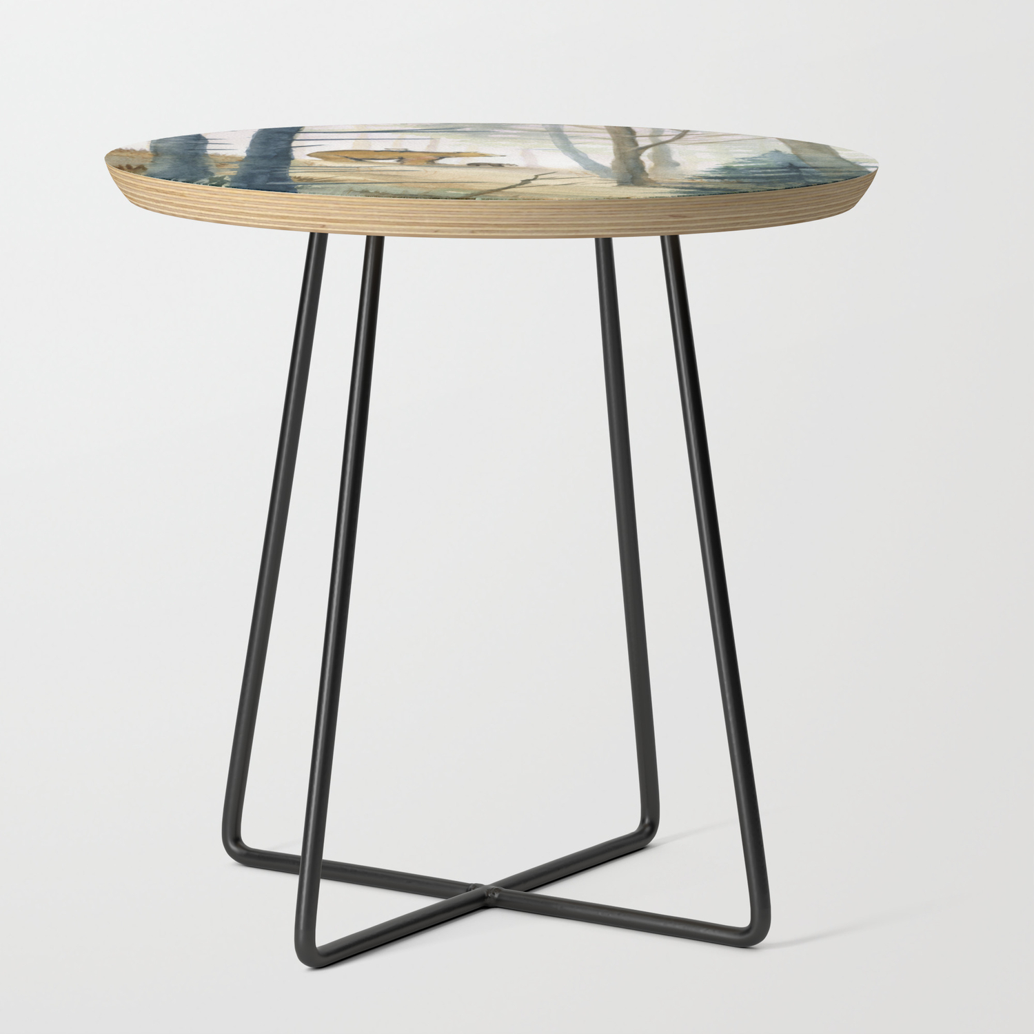 Bear Family 2 Side Table By Mellyterpening Society6