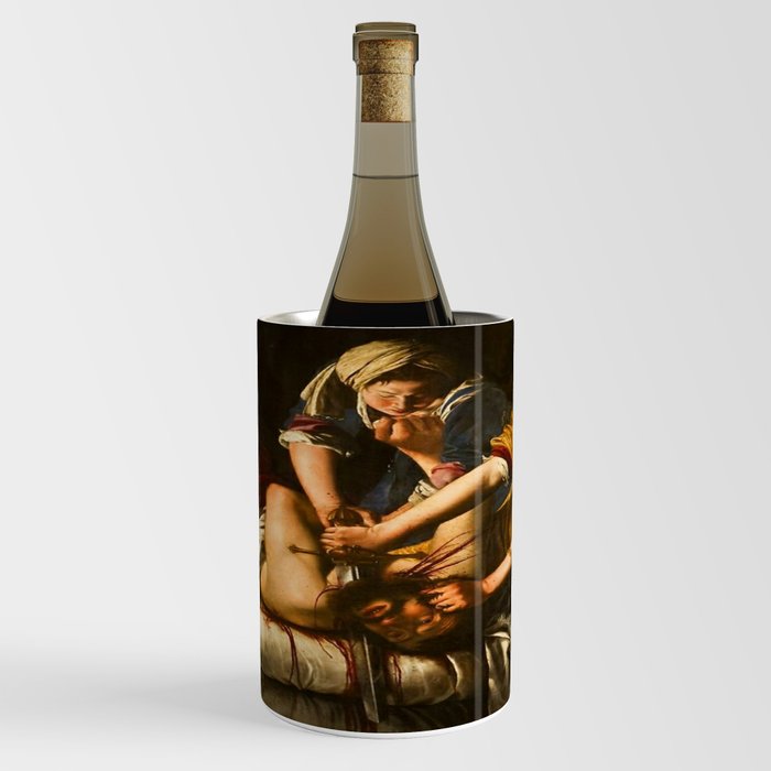 Judith Slaying Holofernes - Artemisia Gentileschi  Wine Chiller