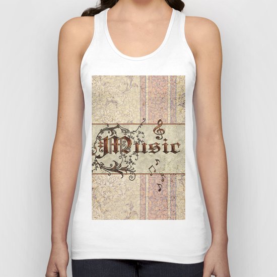 Music Unisex Tank Top