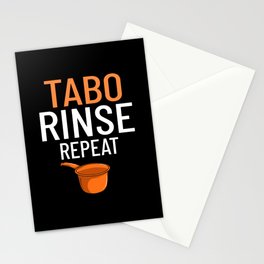 Tabo Filipino Philippines Hygiene Stationery Card