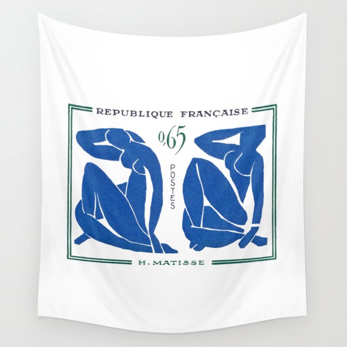 France 1961 The Blue Nudes Henri Matisse Wall Tapestry