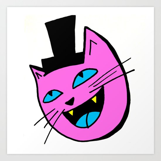 Herro Cat Art Print