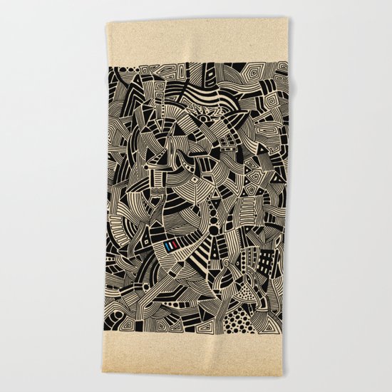 - flore - Beach Towel