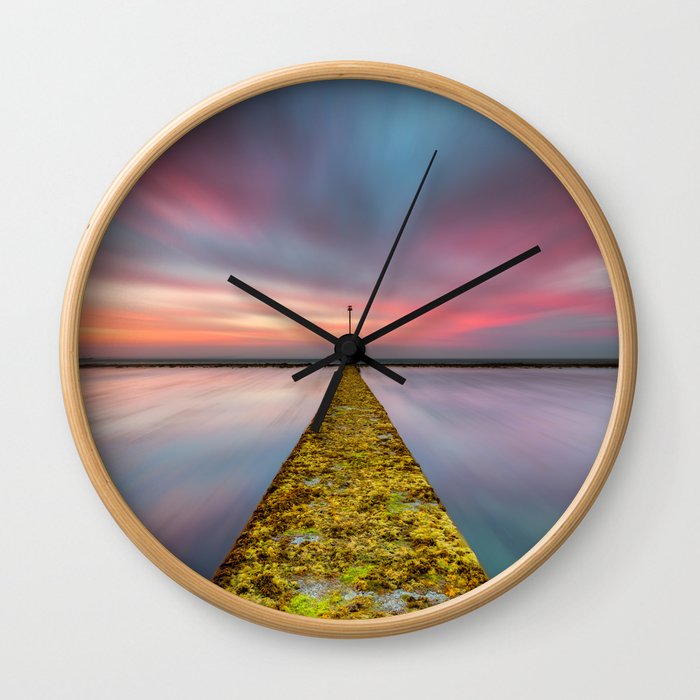 Fixed Link Or The Road To Hell Wall Clock