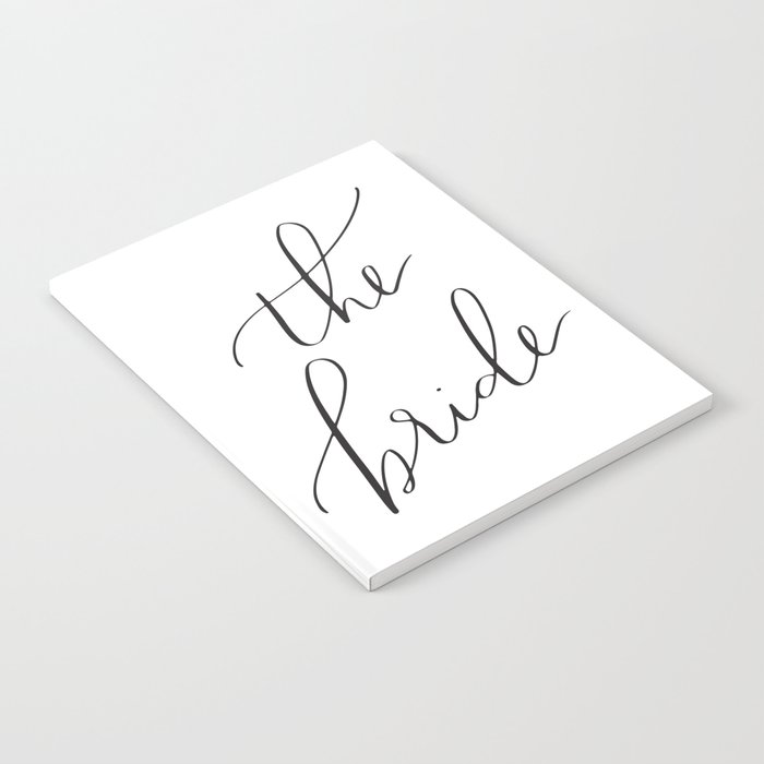 the bride Notebook
