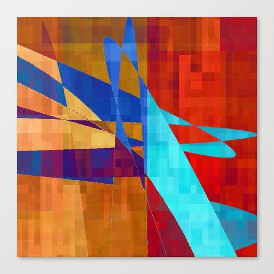 flash flood Canvas Print