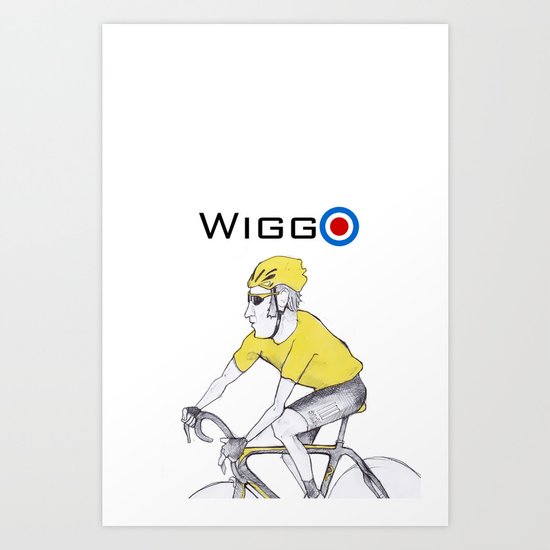 Wiggo Art Print