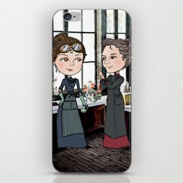 Woman in Science: The Curies iPhone Skin