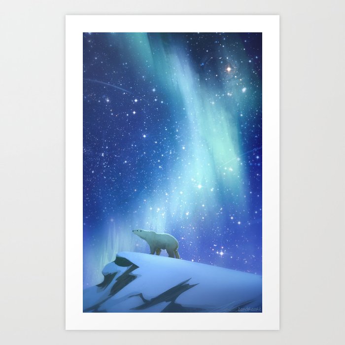 Northern Lights Art Print