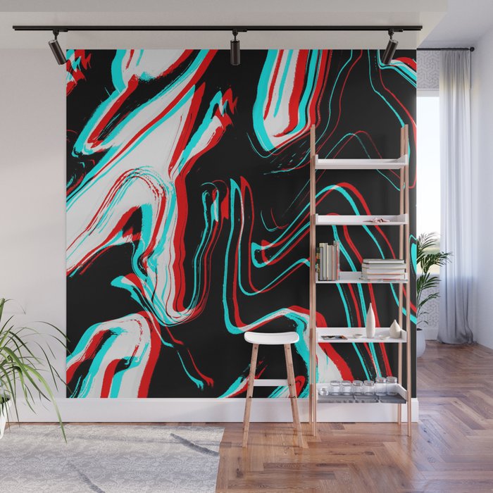 Trippy Confused Wall Mural by pahagh Society6