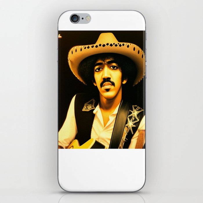 Phil Lynott Thin Lizzy The Cowboy Strimbu Art iPhone Skin