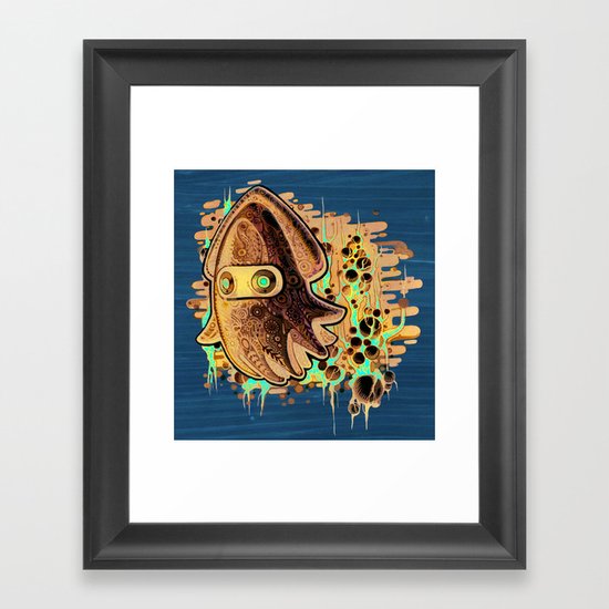 A GHOST IS BORN Framed Art Print