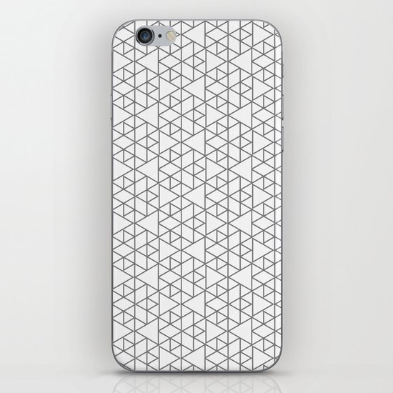 Karthuizer Grey & White Pattern iPhone & iPod Skin