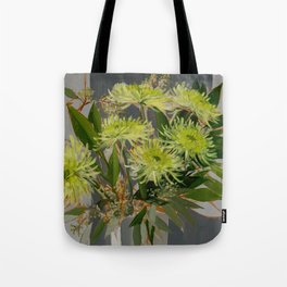 Green Chrysanthemums Tote Bag