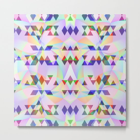 Lilac tribomb Metal Print