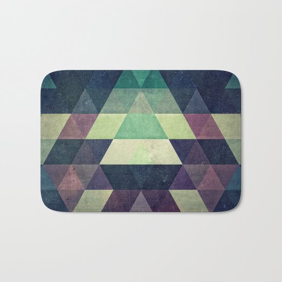 dysty_symmytry Bath Mat