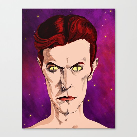 The Man Who Fell Canvas Print