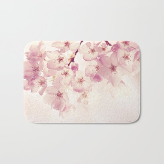 cherry blossoms Bath Mat