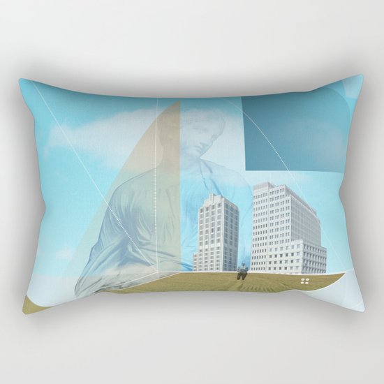 atmosphere 9 · Dreamland - Waiting for Rene Rectangular Pillow
