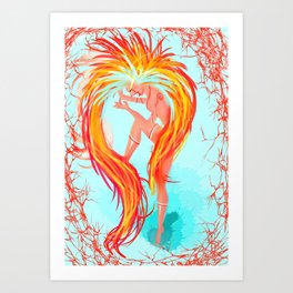 FireWomen Art Print