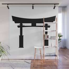 Tori Gate Silhouette Wall Mural