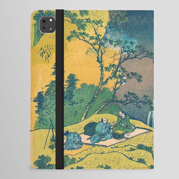 Amida Falls by Katsushika Hokusai iPad Folio Case