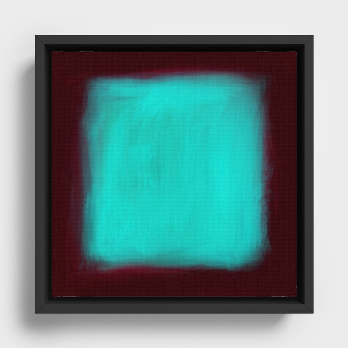 Void 11.  Framed Canvas